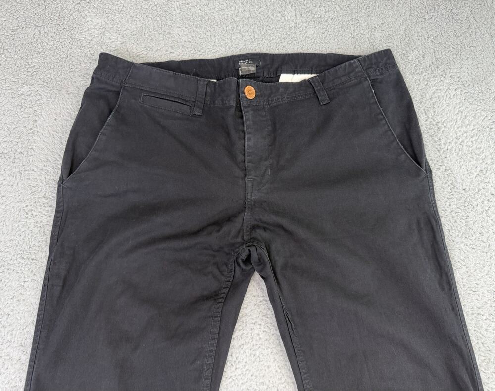 Jiberish Denver Co Black Mens Sz 38X30 Chino Casual Pants